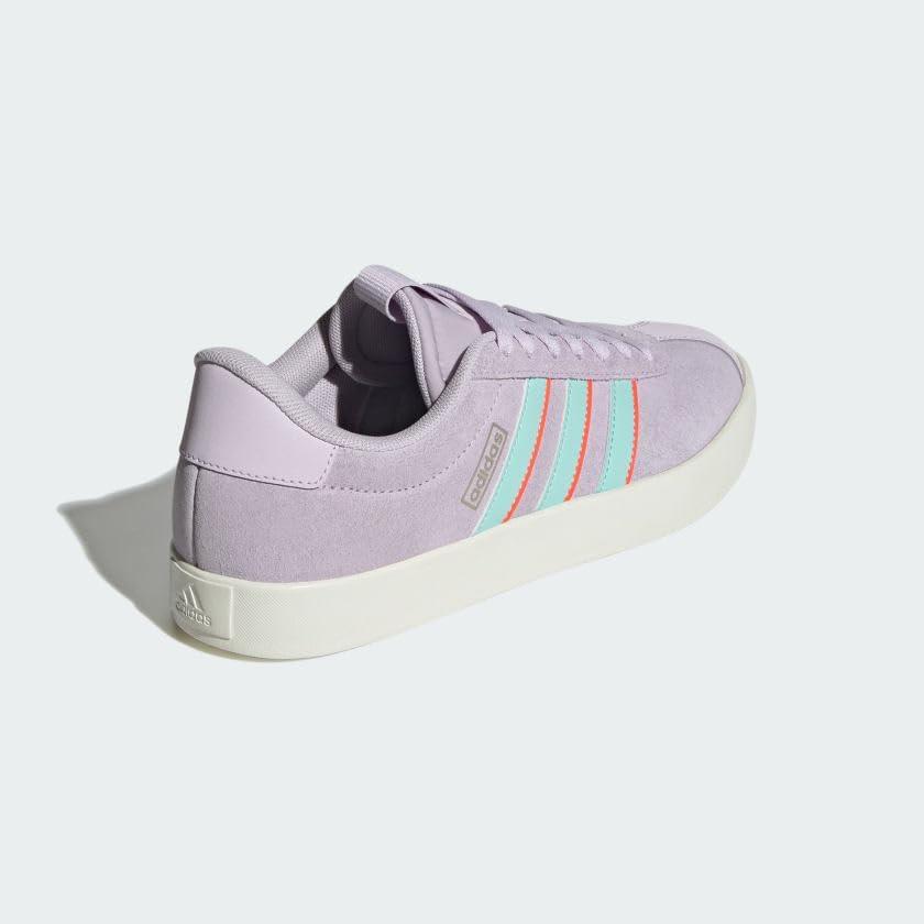 image:imageAdidas Womens Vl Court30Ice LavenderSemi Flash AquaSolar Red