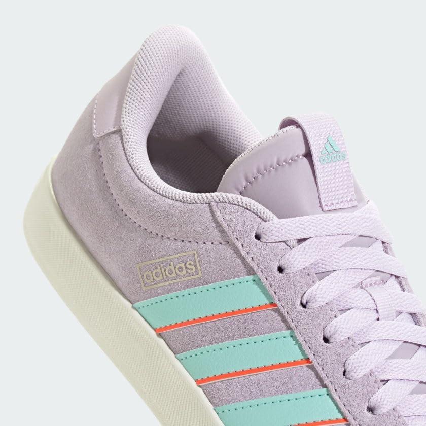 image:imageAdidas Womens Vl Court30Ice LavenderSemi Flash AquaSolar Red