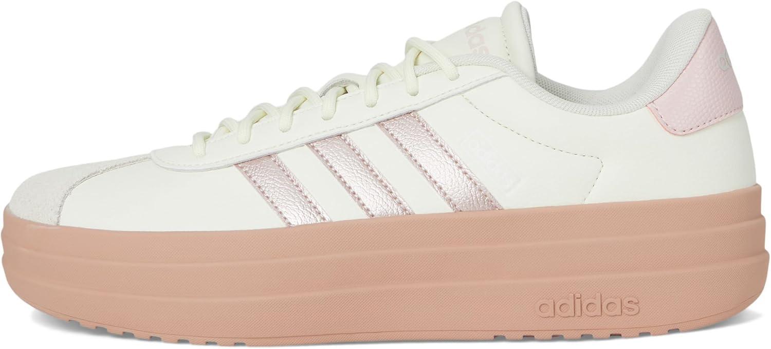 image:imageAdidas Womens Vl Court30IvorySandy Pink MetSandy Pink