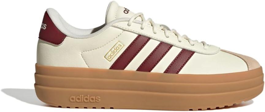 image:imageAdidas Womens Vl Court30Off WhiteShadow RedCrystal Sand