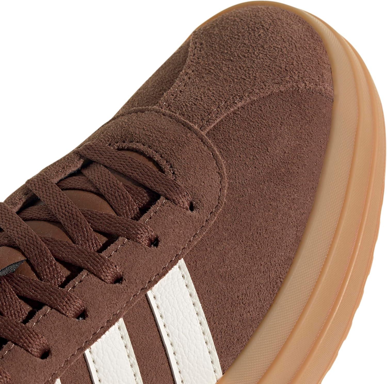 image:imageAdidas Womens Vl Court30Preloved BrownChalk WhiteWonder Beige