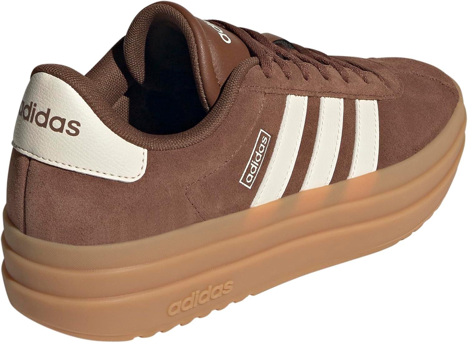 image:imageAdidas Womens Vl Court30Preloved BrownChalk WhiteWonder Beige