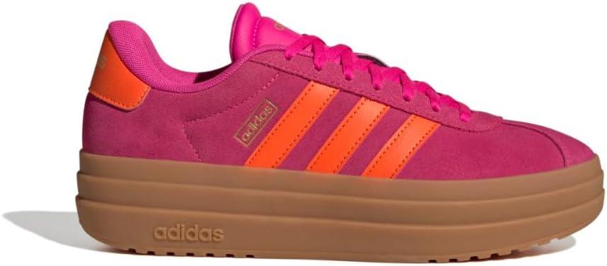 image:imageAdidas Womens Vl Court30Shock PinkWhiteGold Metallic