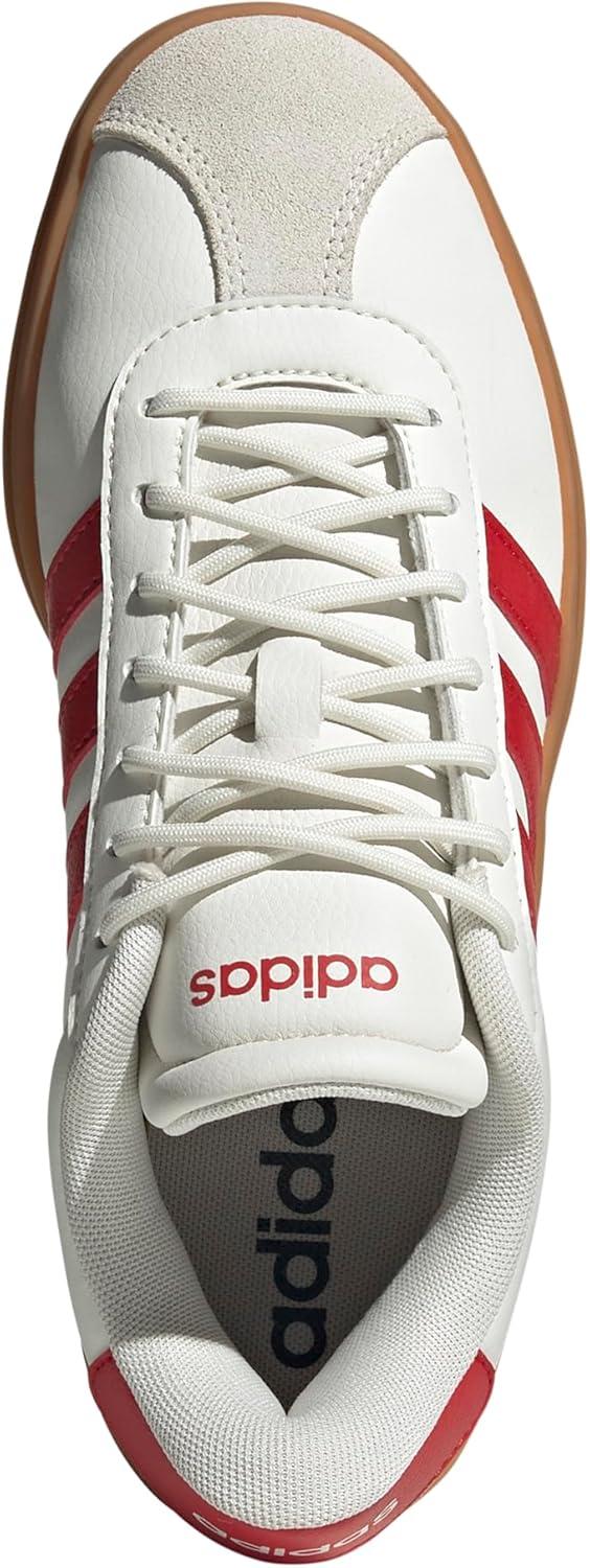 image:imageAdidas Womens Vl Court30WhiteBetter ScarletGold Metallic
