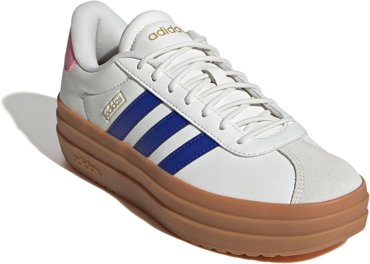 image:imageAdidas Womens Vl Court30WhiteSemi Lucid BlueBliss Pink