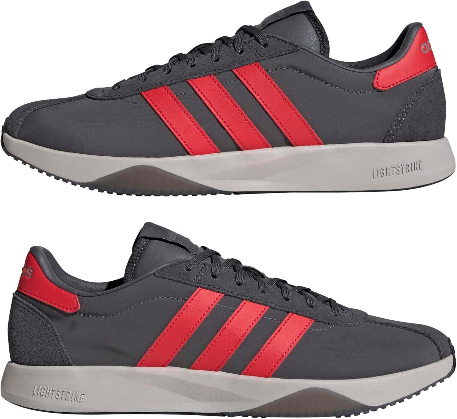 image:imageadidas Mens 7626 SneakerGreyPure RubyCarbon