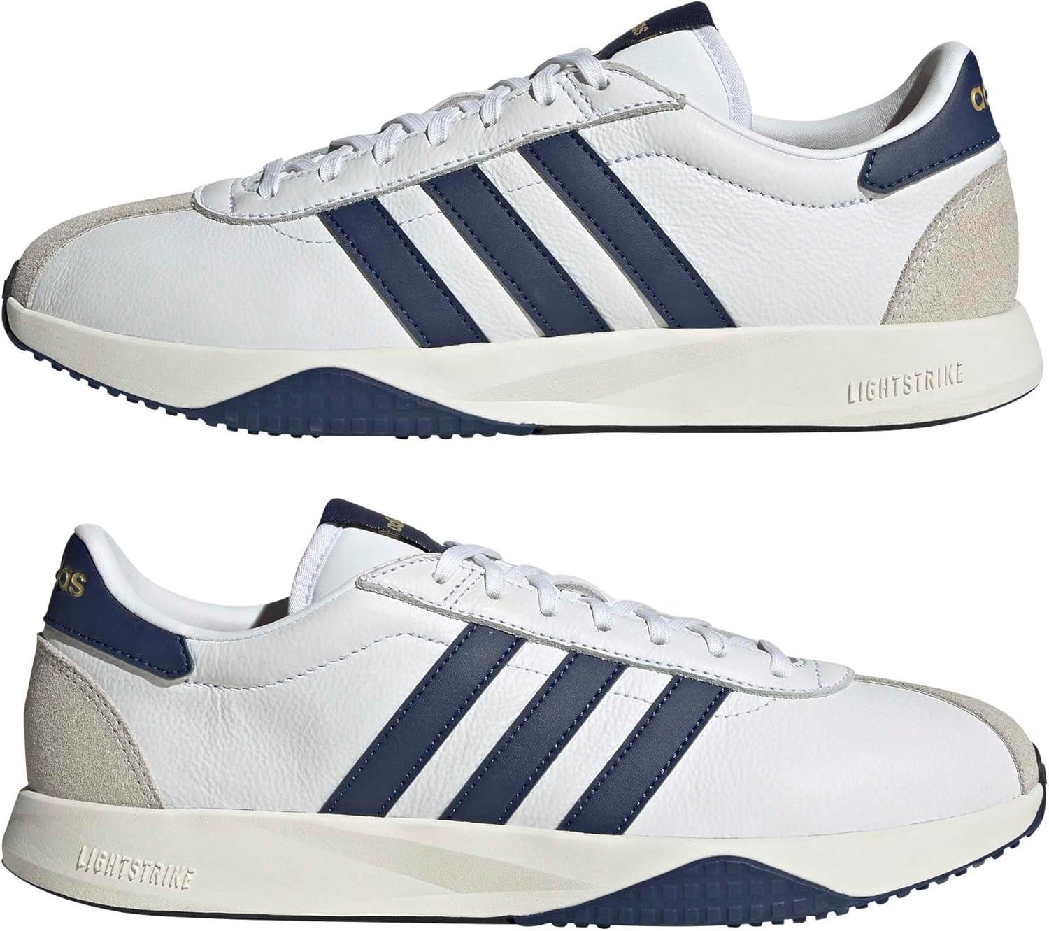 image:imageadidas Mens 7626 SneakerWhiteDark BlueGold Metallic