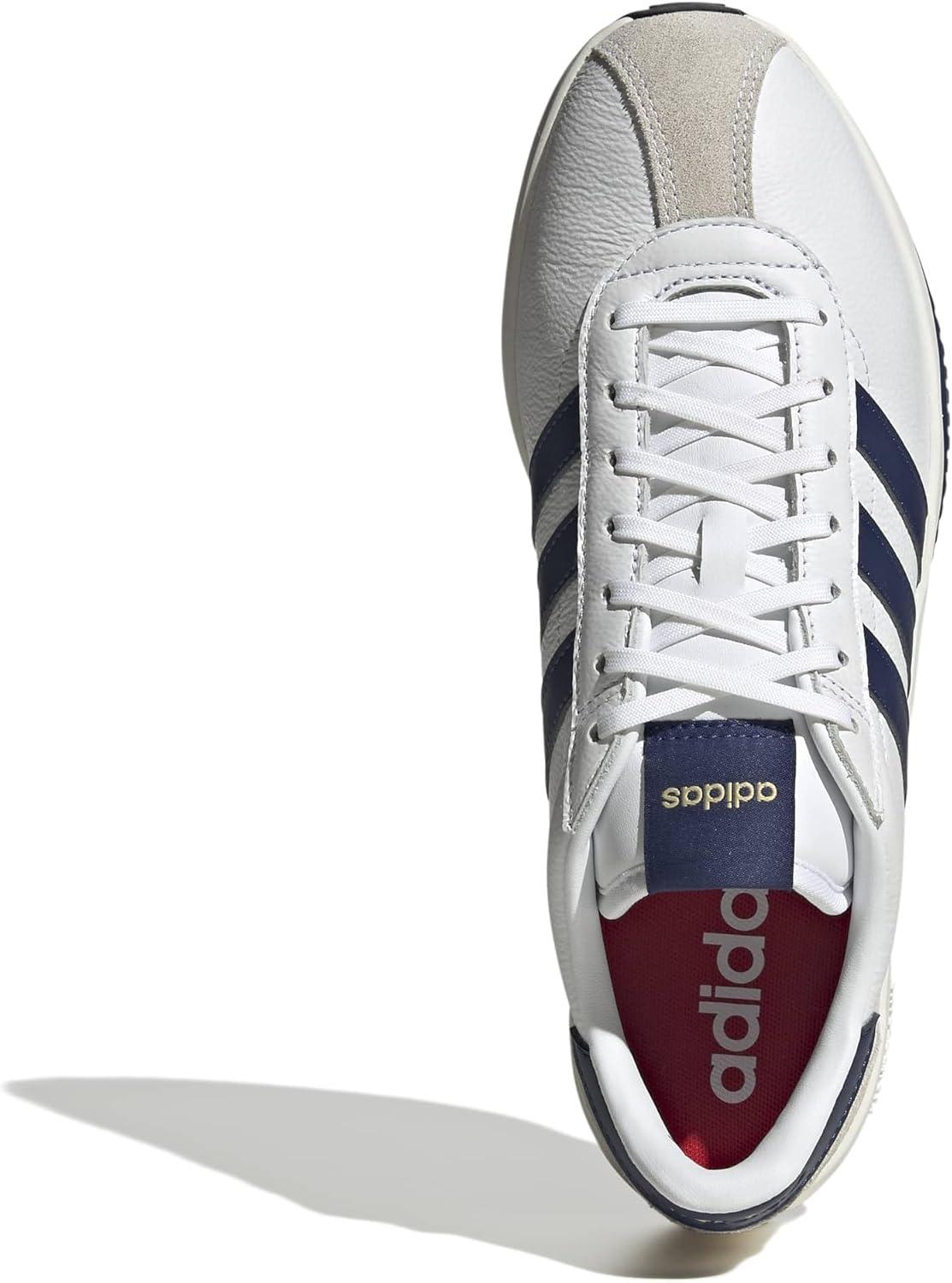 image:imageadidas Mens 7626 SneakerWhiteDark BlueGold Metallic