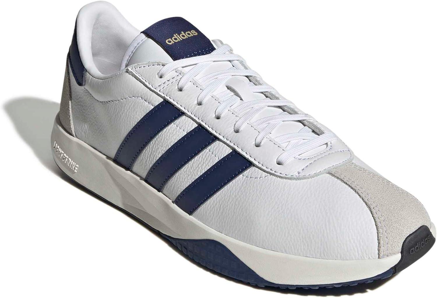 image:imageadidas Mens 7626 SneakerWhiteDark BlueGold Metallic