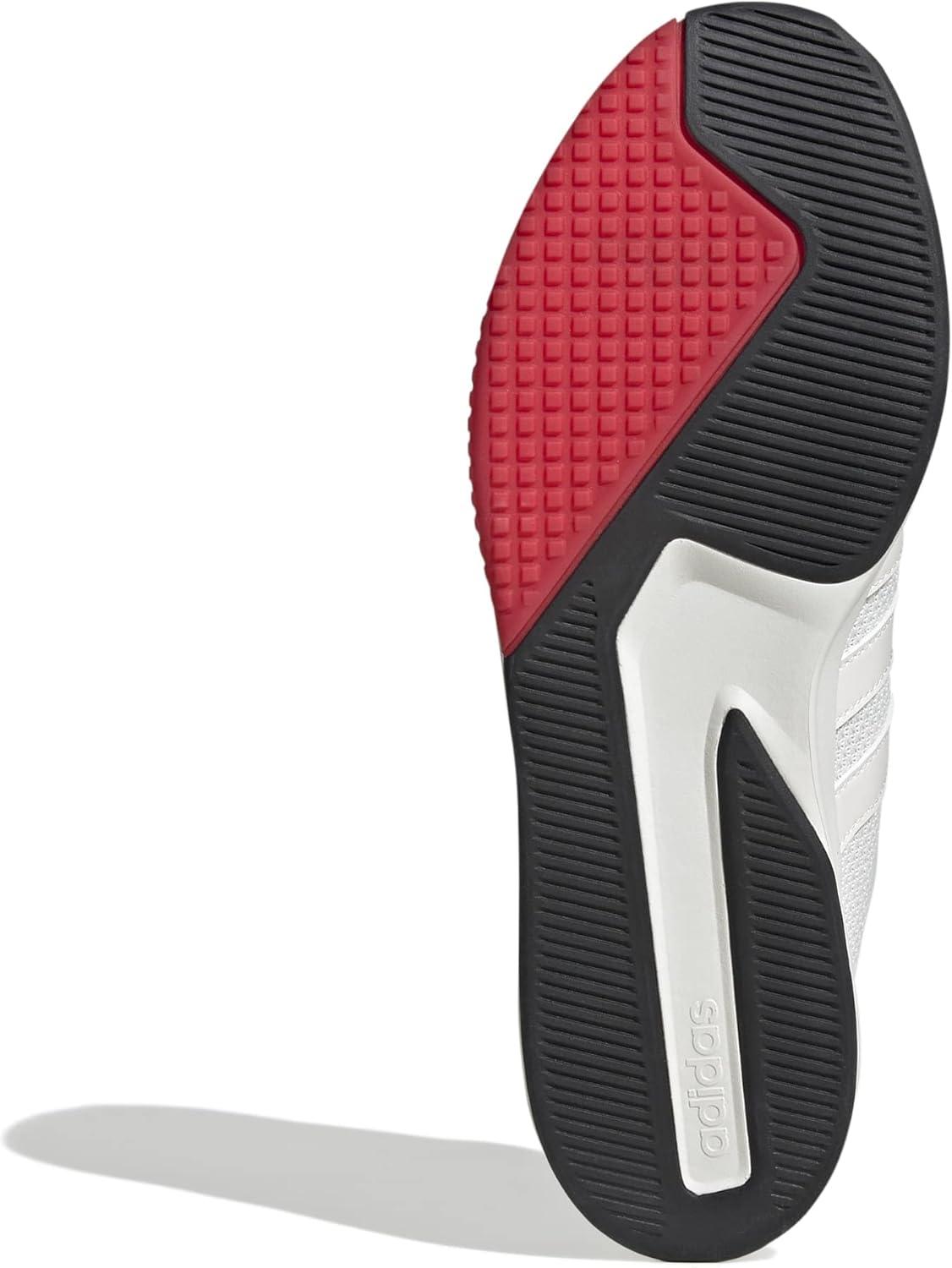 image:imageadidas Mens 7626 SneakerWhiteWhiteSemi Lucid Red