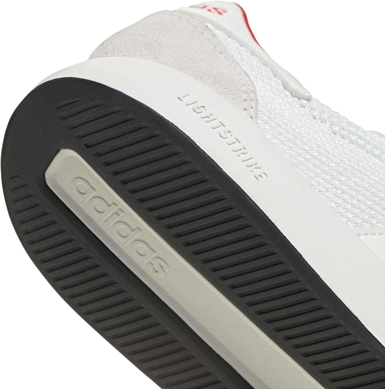 image:imageadidas Mens 7626 SneakerWhiteWhiteSemi Lucid Red