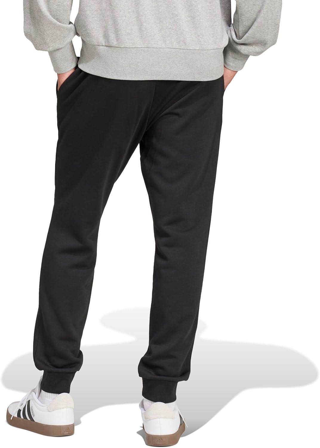 image:imageadidas Mens Essentials Feelcozy Fleece PantsBlackWhite
