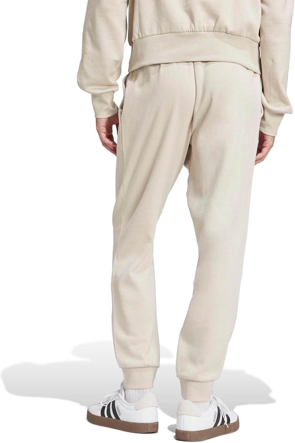image:imageadidas Mens Essentials Feelcozy Fleece PantsWonder AluminaWhite