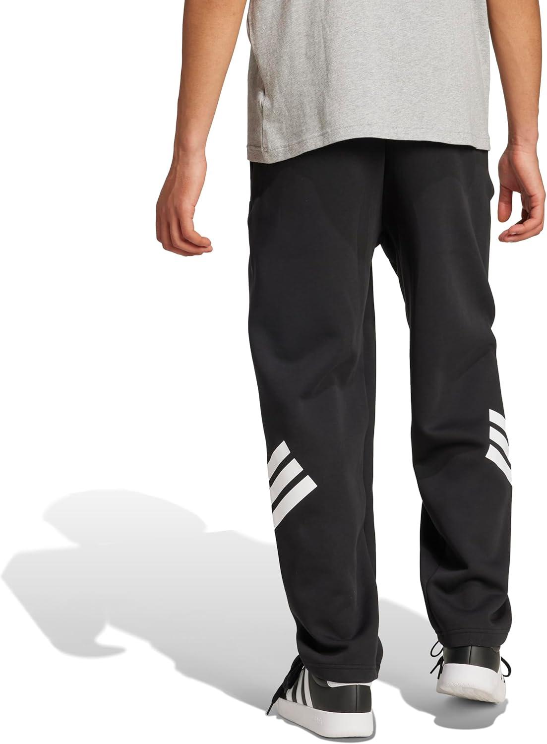 image:imageadidas Mens Future Icon 3Stripes Open Hem PantsBlack