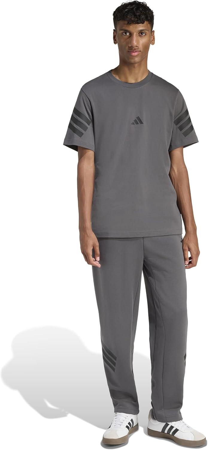 image:imageadidas Mens Future Icon 3Stripes Open Hem PantsGrey
