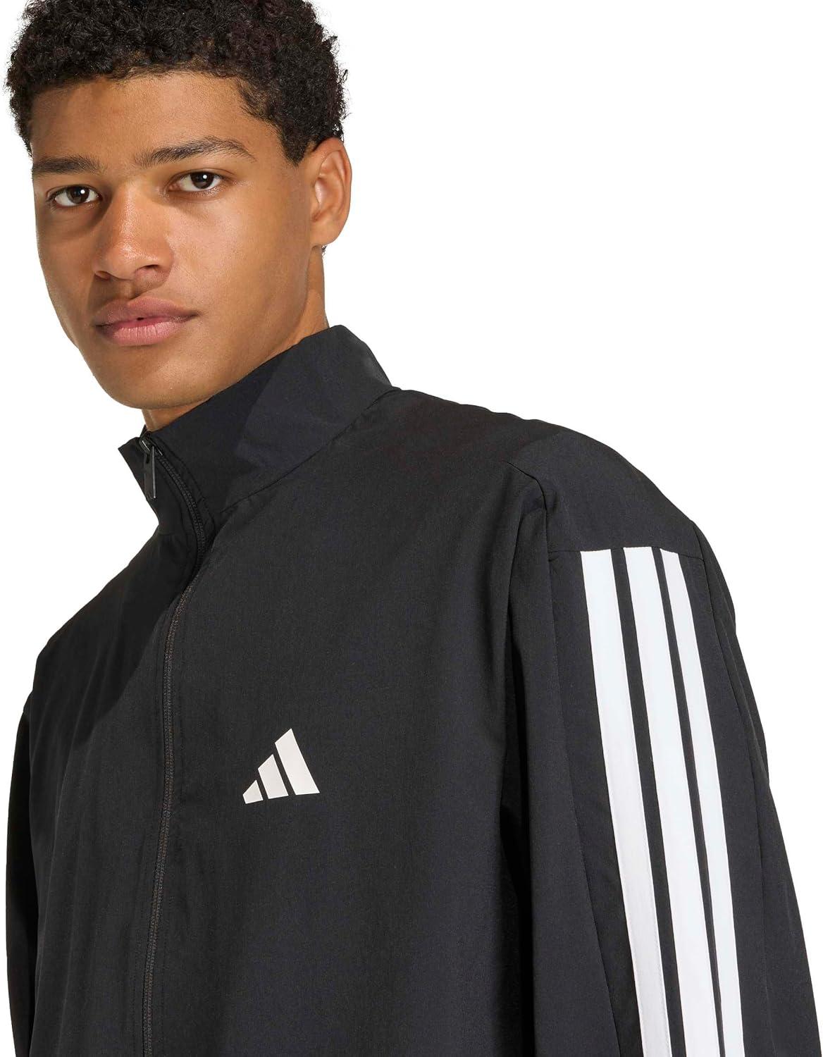 image:imageadidas Mens Tricot Regular Fit Track TopBlack