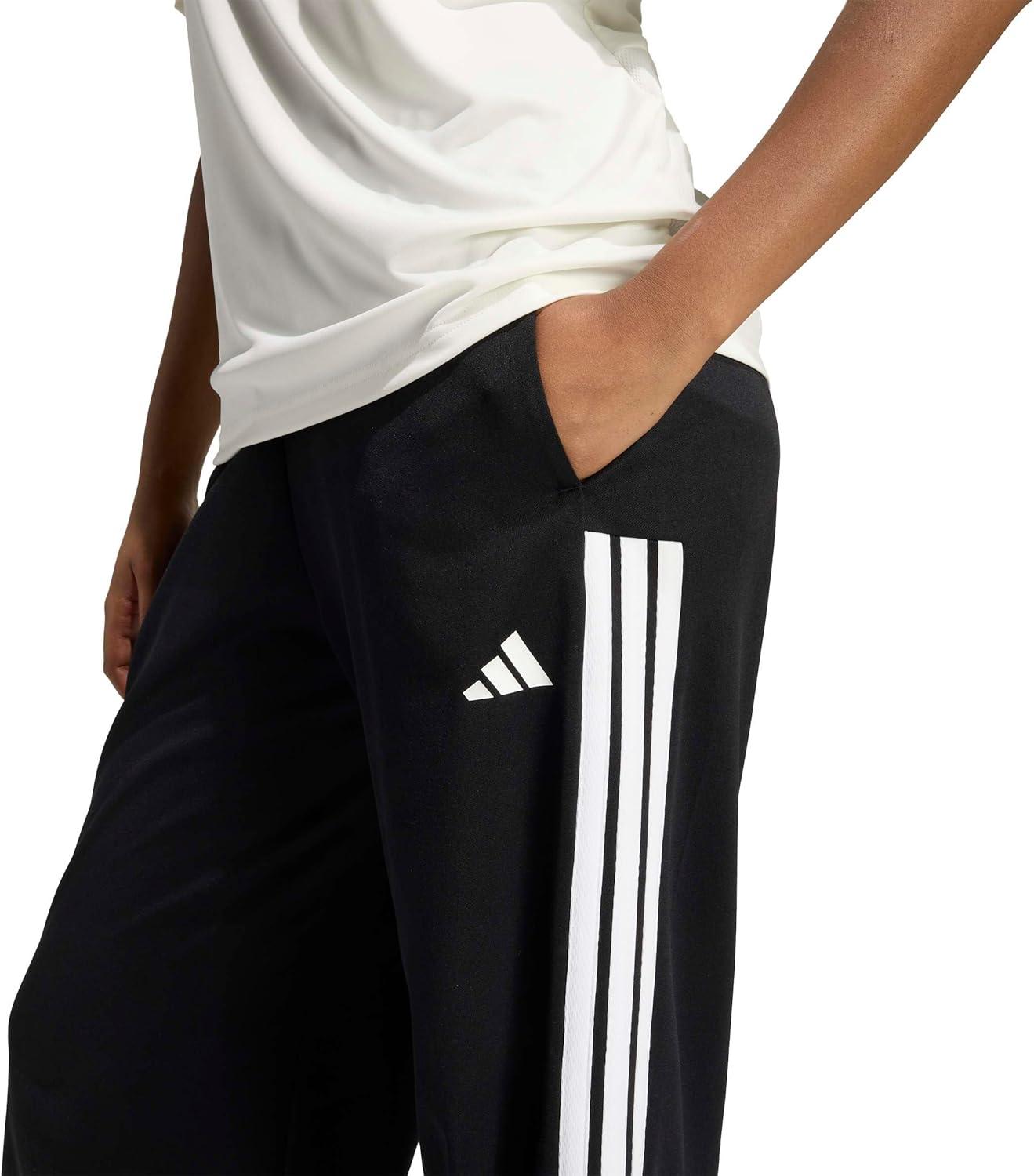 image:imageadidas Womens House of Tiro Loose PantsBlackWhite