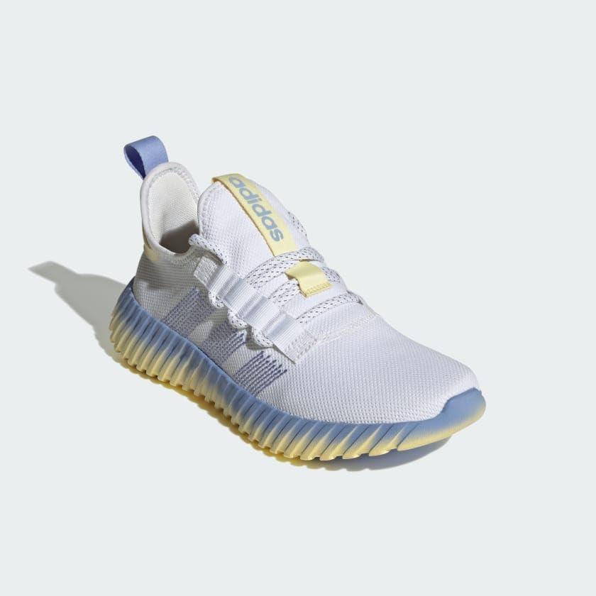 image:imageadidas Womens Kaptir Flow ShoesWhiteBlue SparkAlmost Yellow