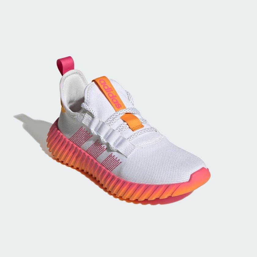 image:imageadidas Womens Kaptir Flow ShoesWhitePulse MagentaCrew Orange