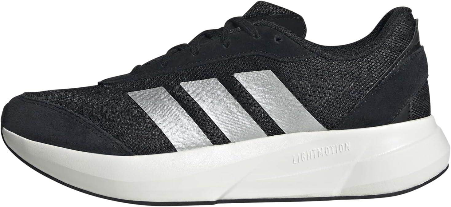 image:imageadidas Womens Lightshift SneakerBlackSilver MetallicWhite