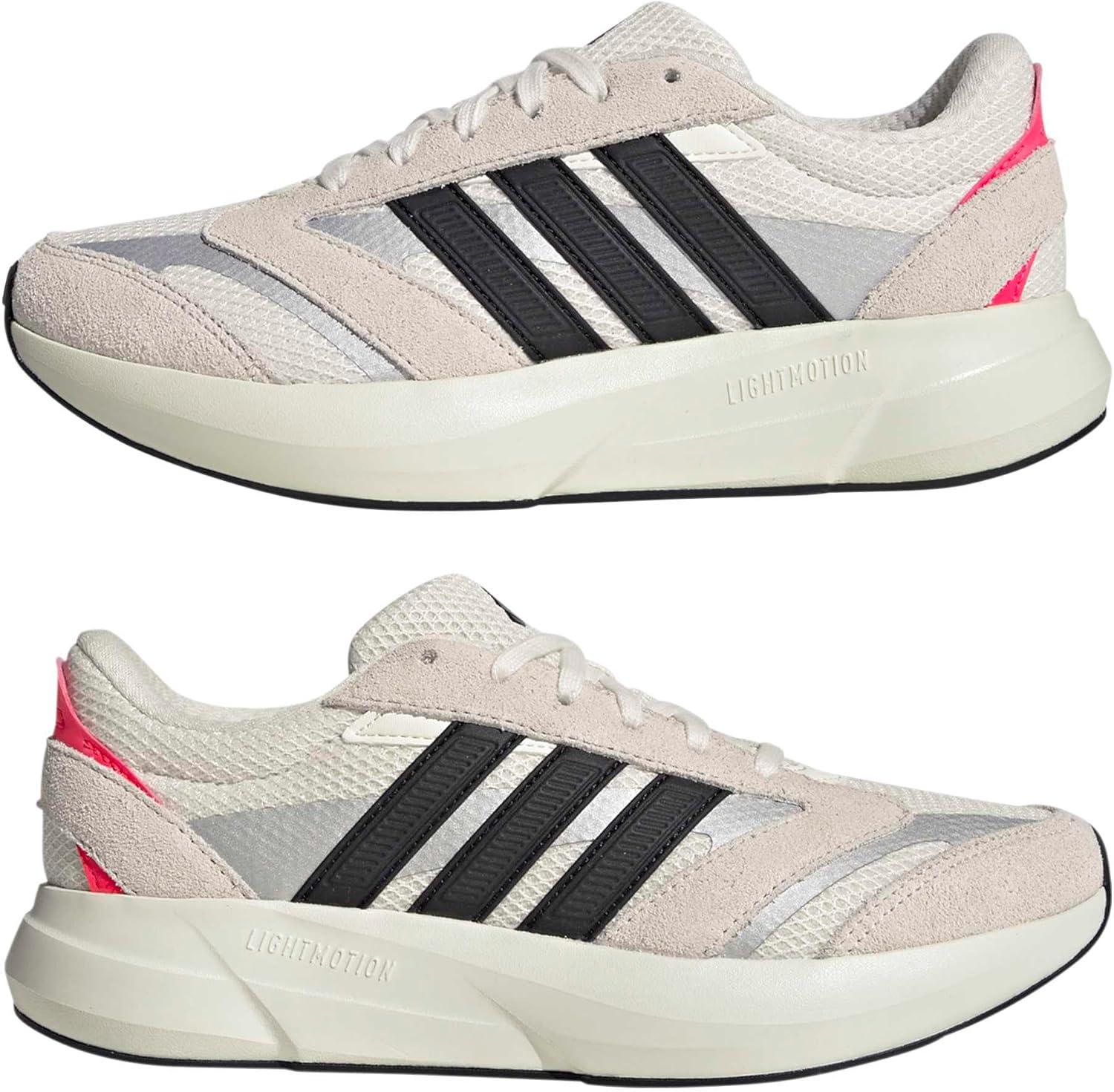 image:imageadidas Womens Lightshift SneakerOff WhiteBlackLucid Red