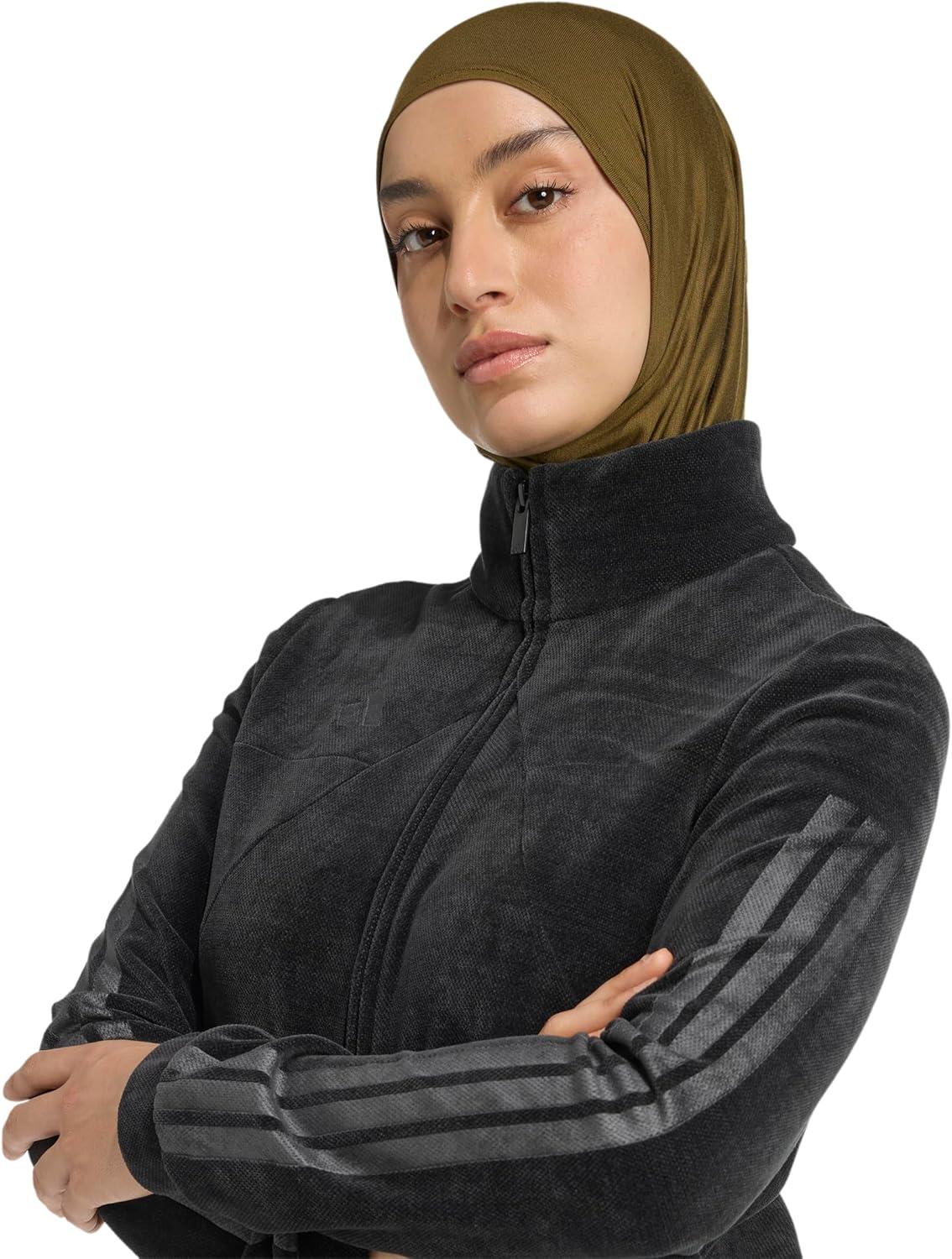 image:imageadidas womens House of Tiro Velour Track TopBlack
