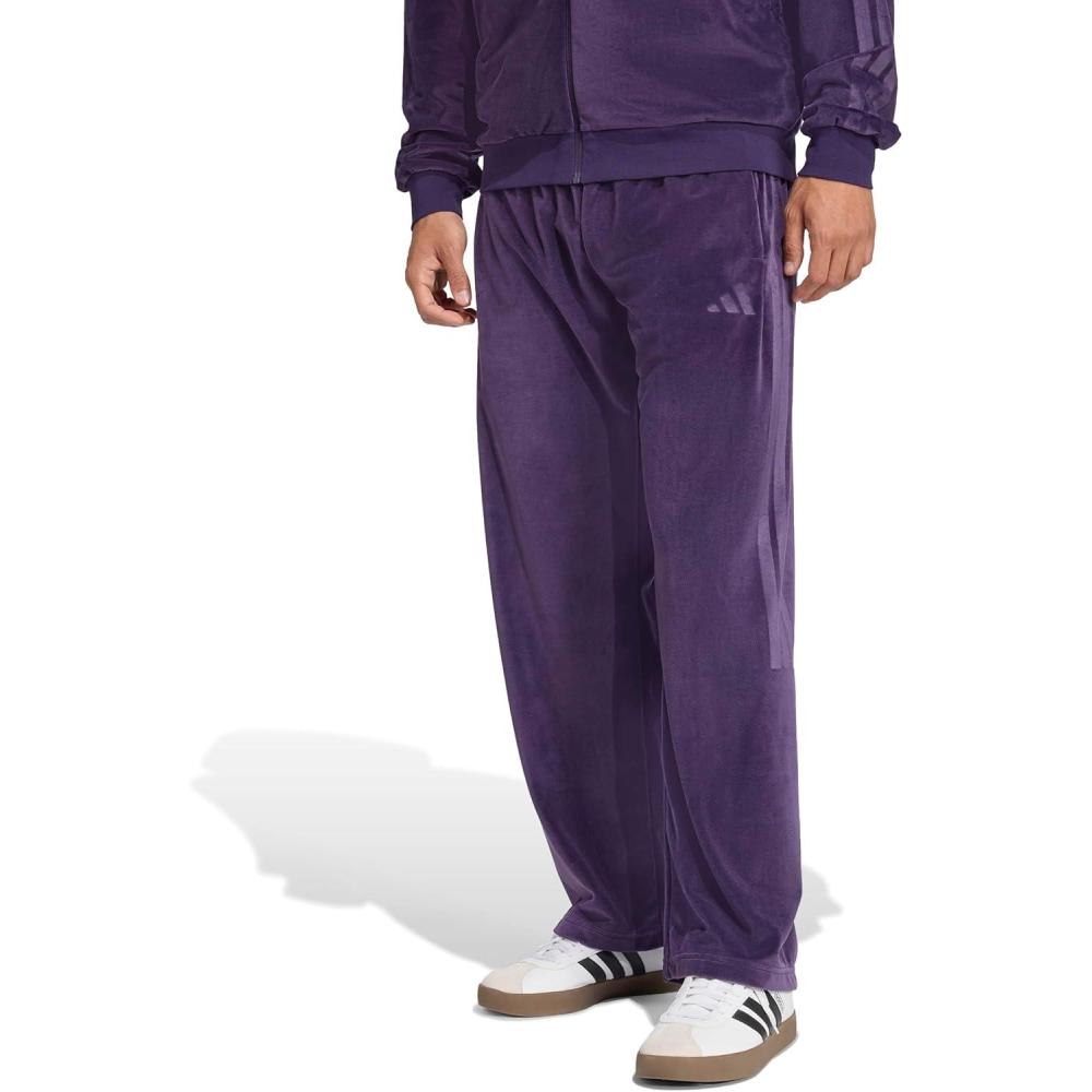 image:imageAdidas Mens House of Tiro Velour PantsAurora Plum