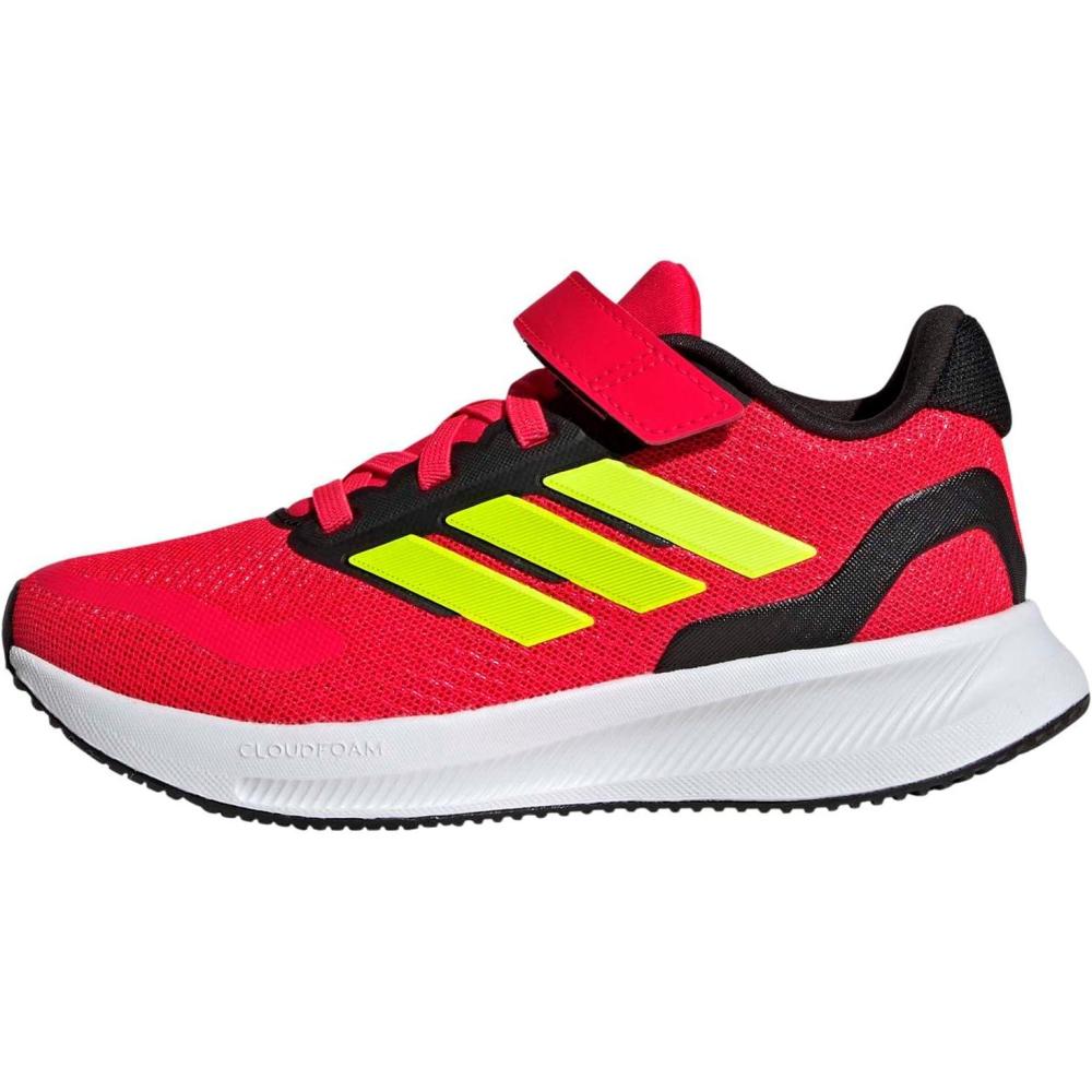 image:imageAdidas UnisexBaby Run Falcon 5Lucid RedLucid LemonBlack