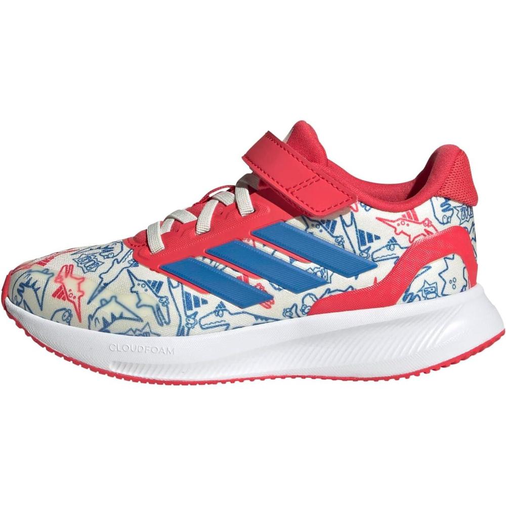 image:imageAdidas UnisexBaby Run Falcon 5Off WhiteBright RoyalSemi Lucid Red