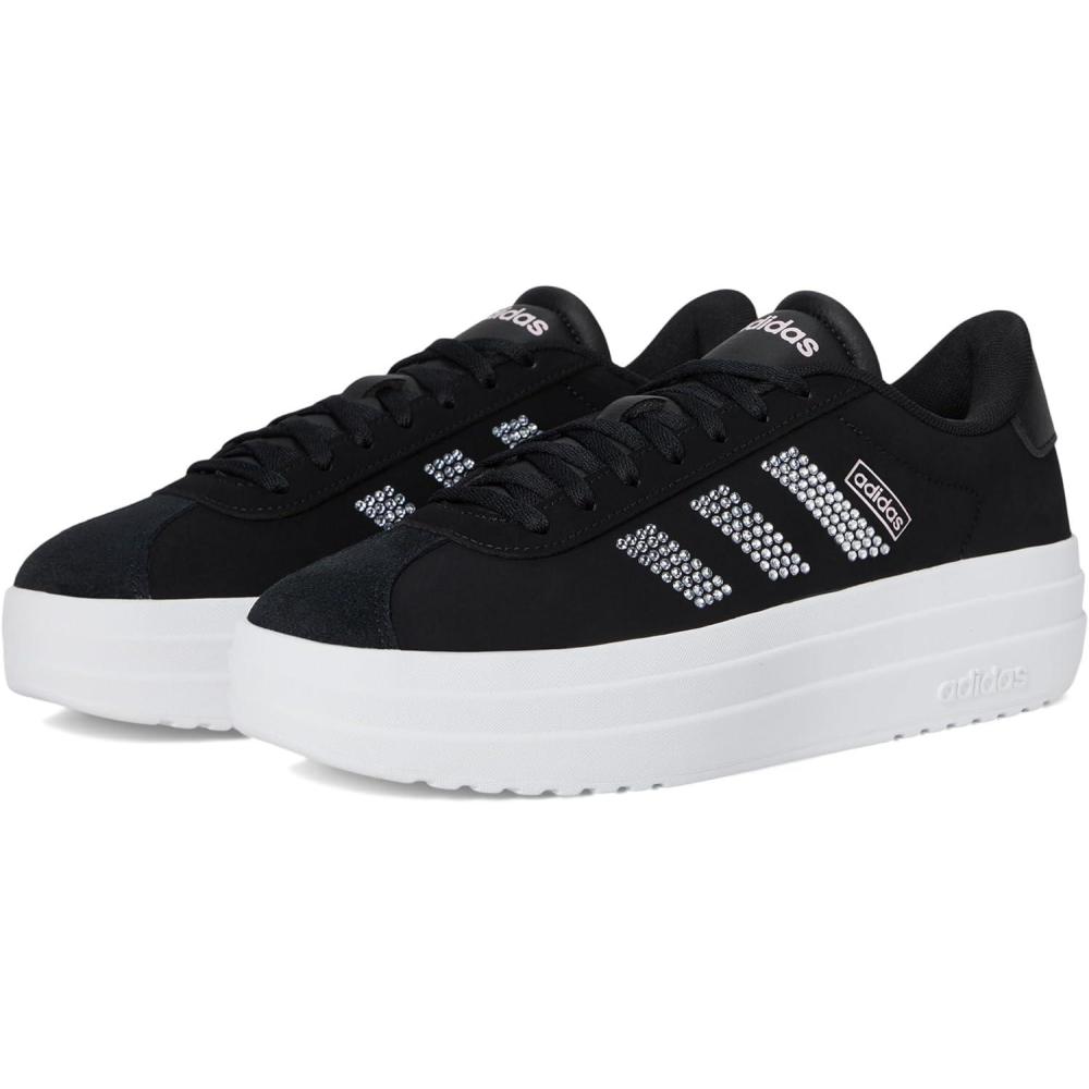 image:imageAdidas Womens Vl Court30BlackWhiteClear Pink