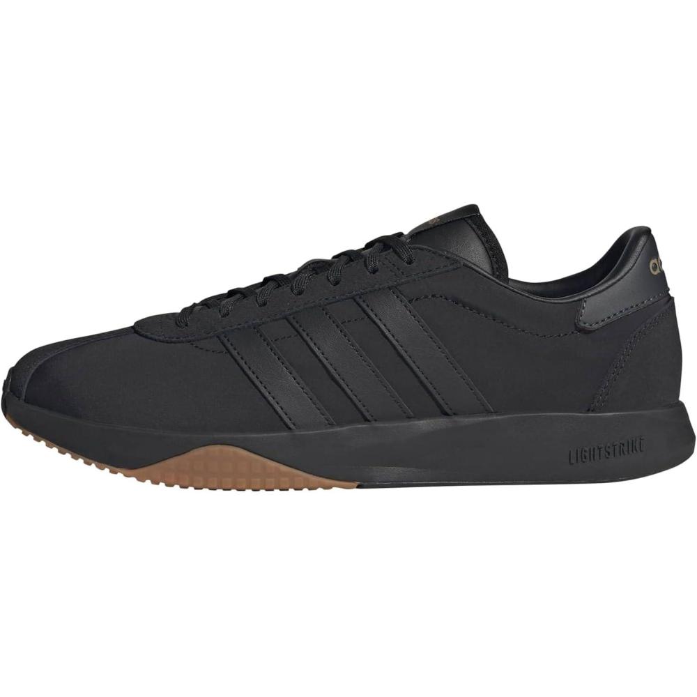image:imageadidas Mens 7626 SneakerBlackBlackAmber Gum