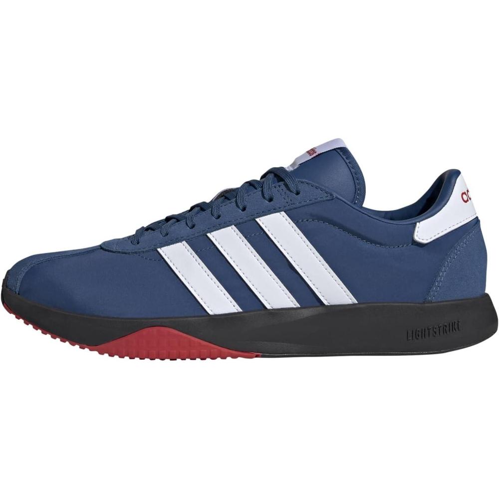 image:imageadidas Mens 7626 SneakerDusky PetrolWhiteBetter Scarlet
