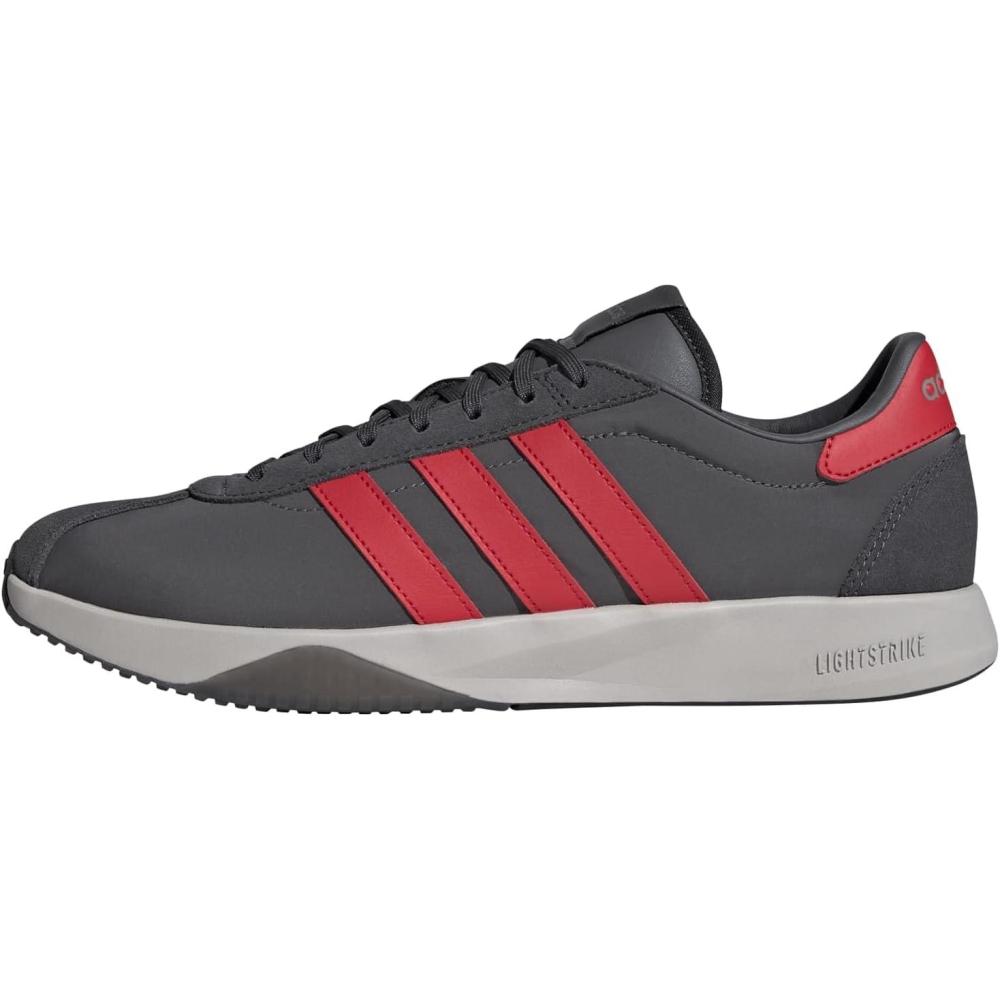 image:imageadidas Mens 7626 SneakerGreyPure RubyCarbon