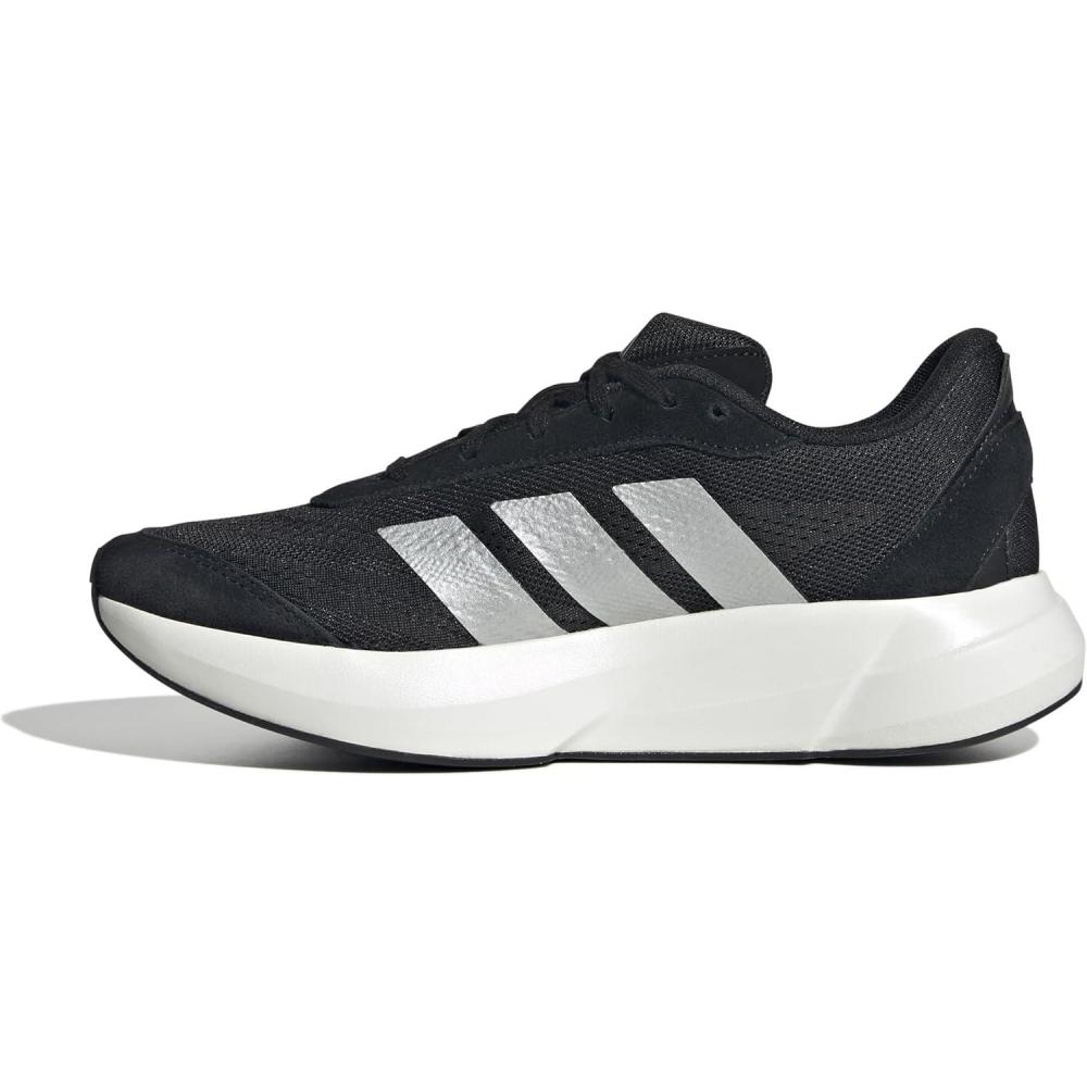 image:imageadidas Womens Lightshift SneakerBlackSilver MetallicWhite