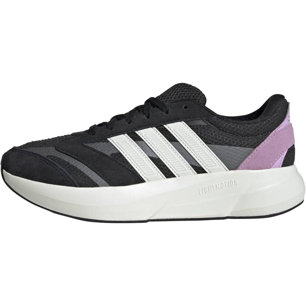image:imageadidas Womens Lightshift SneakerCarbonOff WhiteBliss Lilac