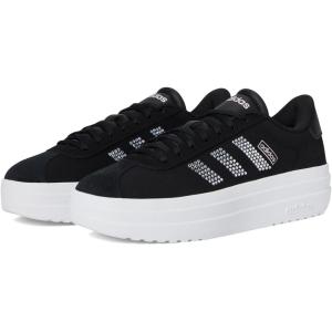 Adidas Womens Vl Court_3.0(Black/White/Clear Pink)