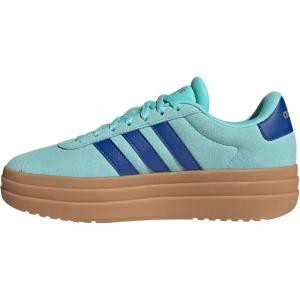 Adidas Womens Vl Court_3.0(Flash Aqua/Team Royal Blue/Gold Metallic)