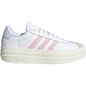 Adidas Womens Vl Court_3.0(White/Preloved Scarlet/Blue)