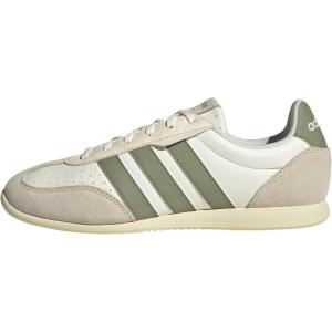 adidas Womens Barreda Low(Off White/Tent Green/Warm Vanilla)