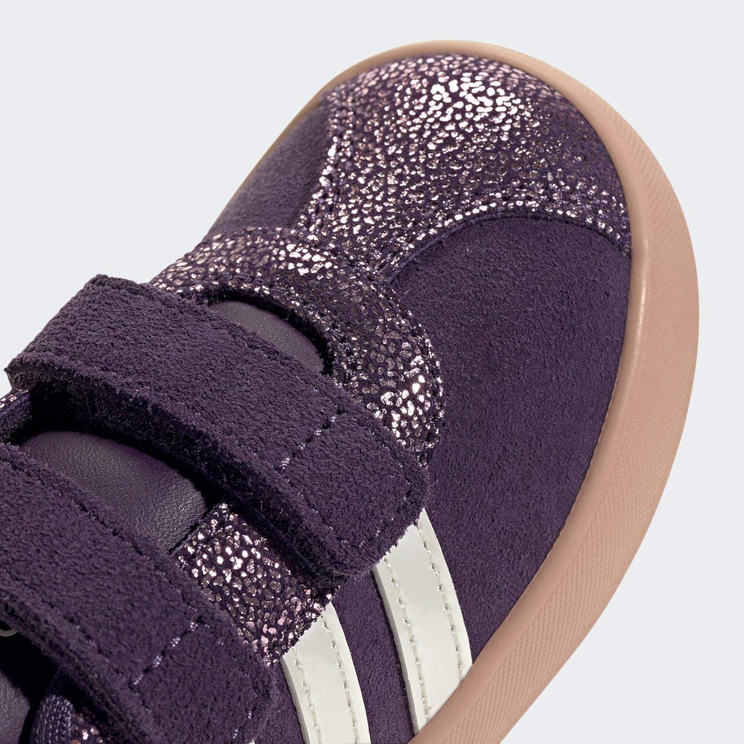 image:imageAdidas BabyBoys Vl Court30Aurora PlumZero MetallicPink Gum