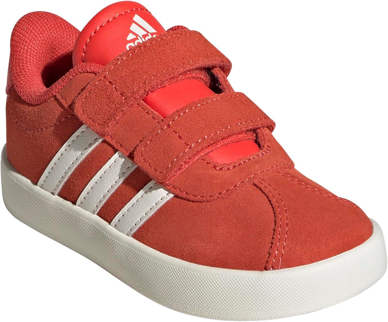 image:imageAdidas BabyBoys Vl Court30Bright RedWhiteOff White