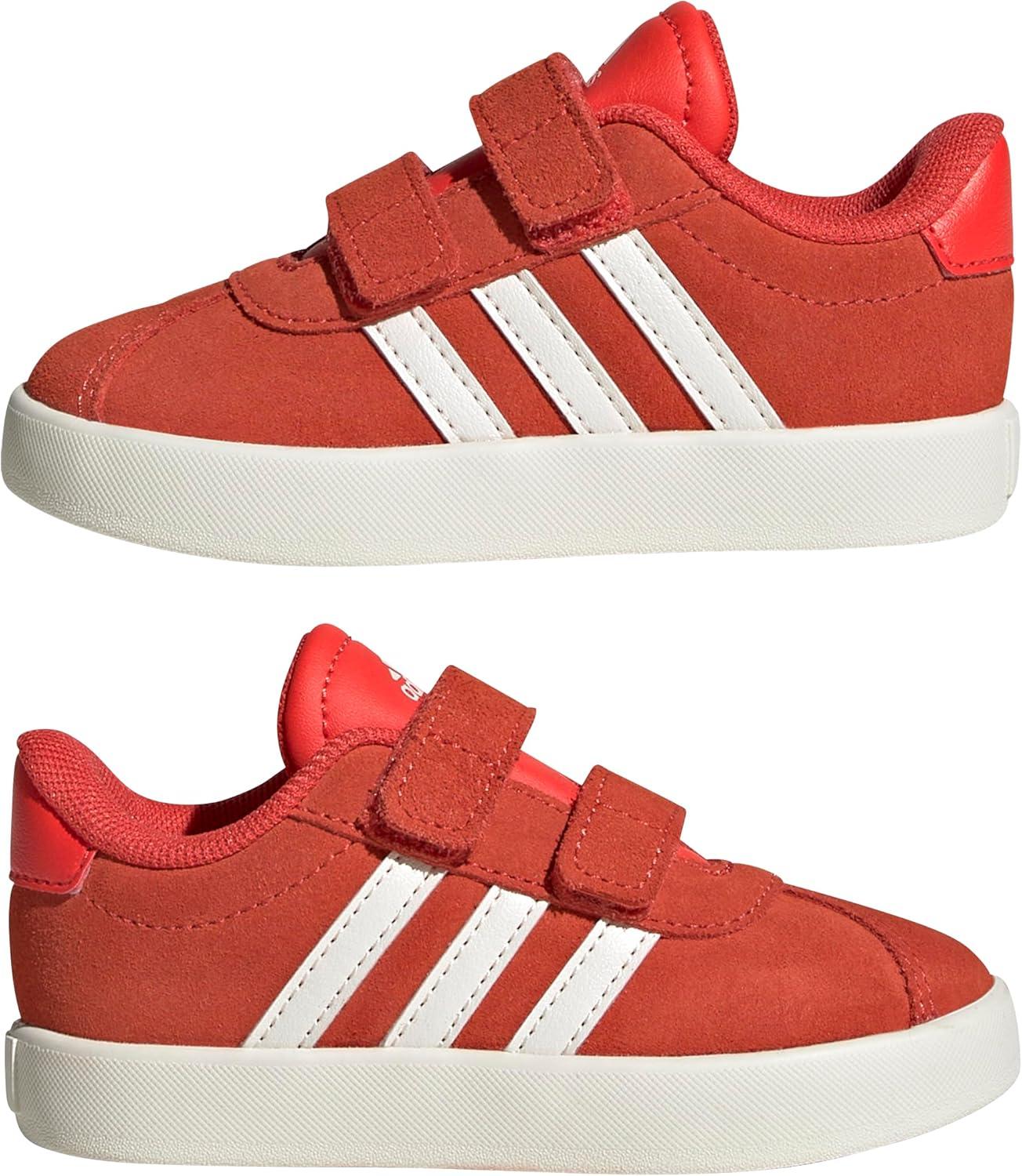 image:imageAdidas BabyBoys Vl Court30Bright RedWhiteOff White