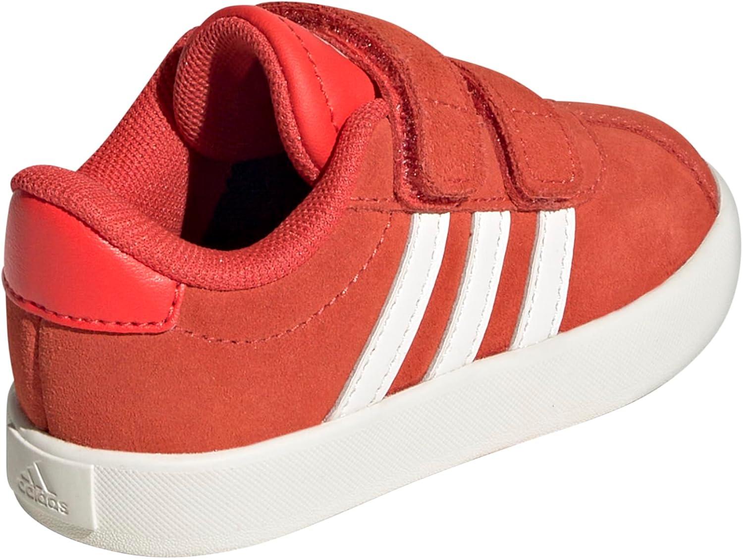 image:imageAdidas BabyBoys Vl Court30Bright RedWhiteOff White