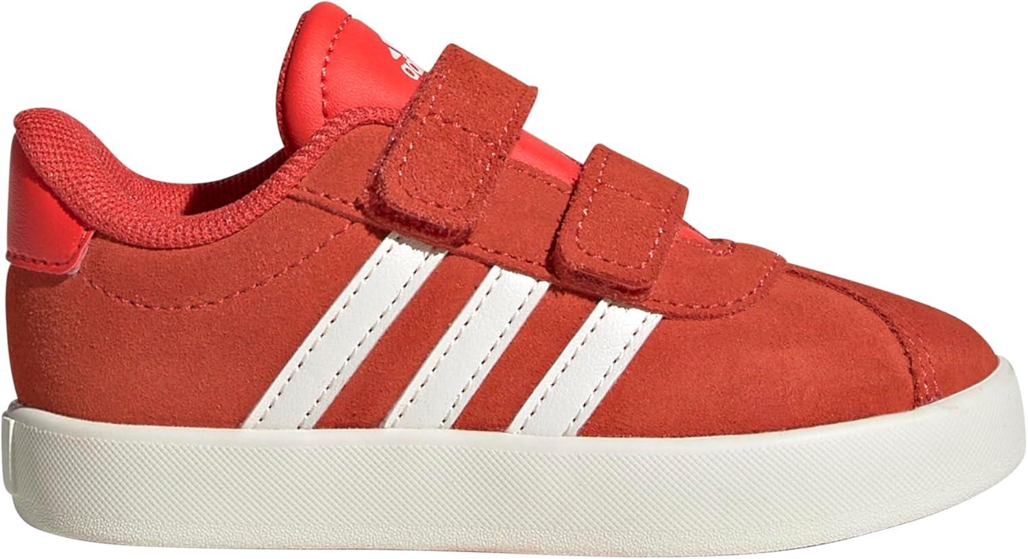 image:imageAdidas BabyBoys Vl Court30Bright RedWhiteOff White