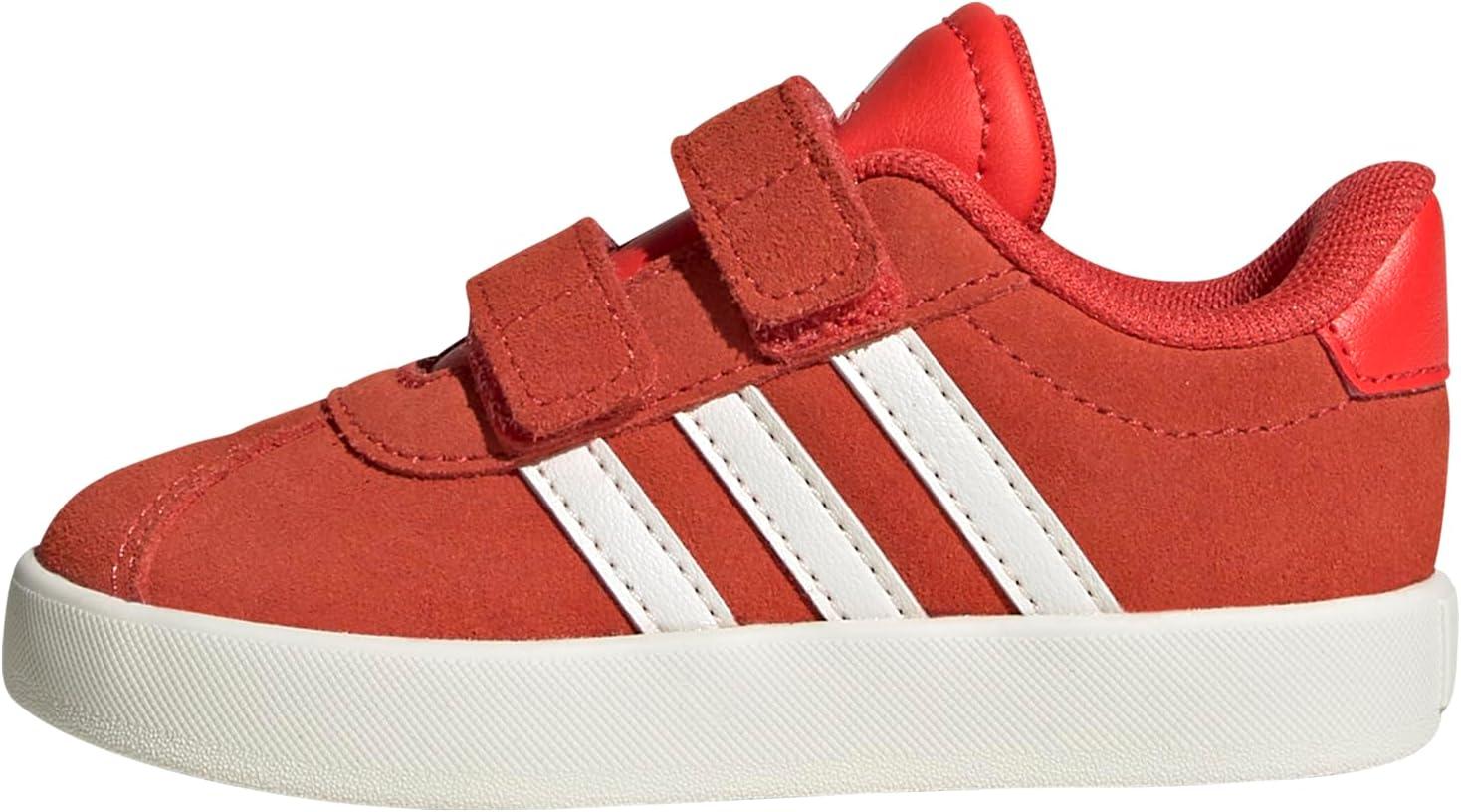 image:imageAdidas BabyBoys Vl Court30Bright RedWhiteOff White