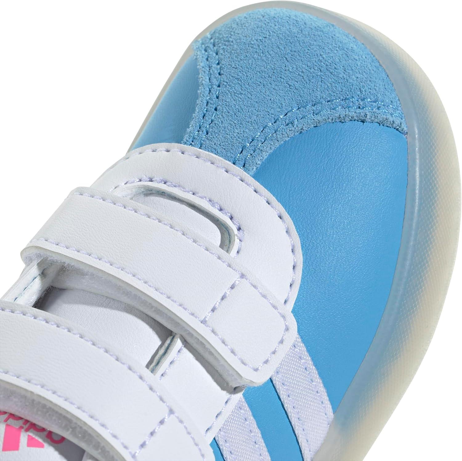 image:imageAdidas BabyBoys Vl Court30CinderellaSemi Blue BurstWhiteLucid Pink