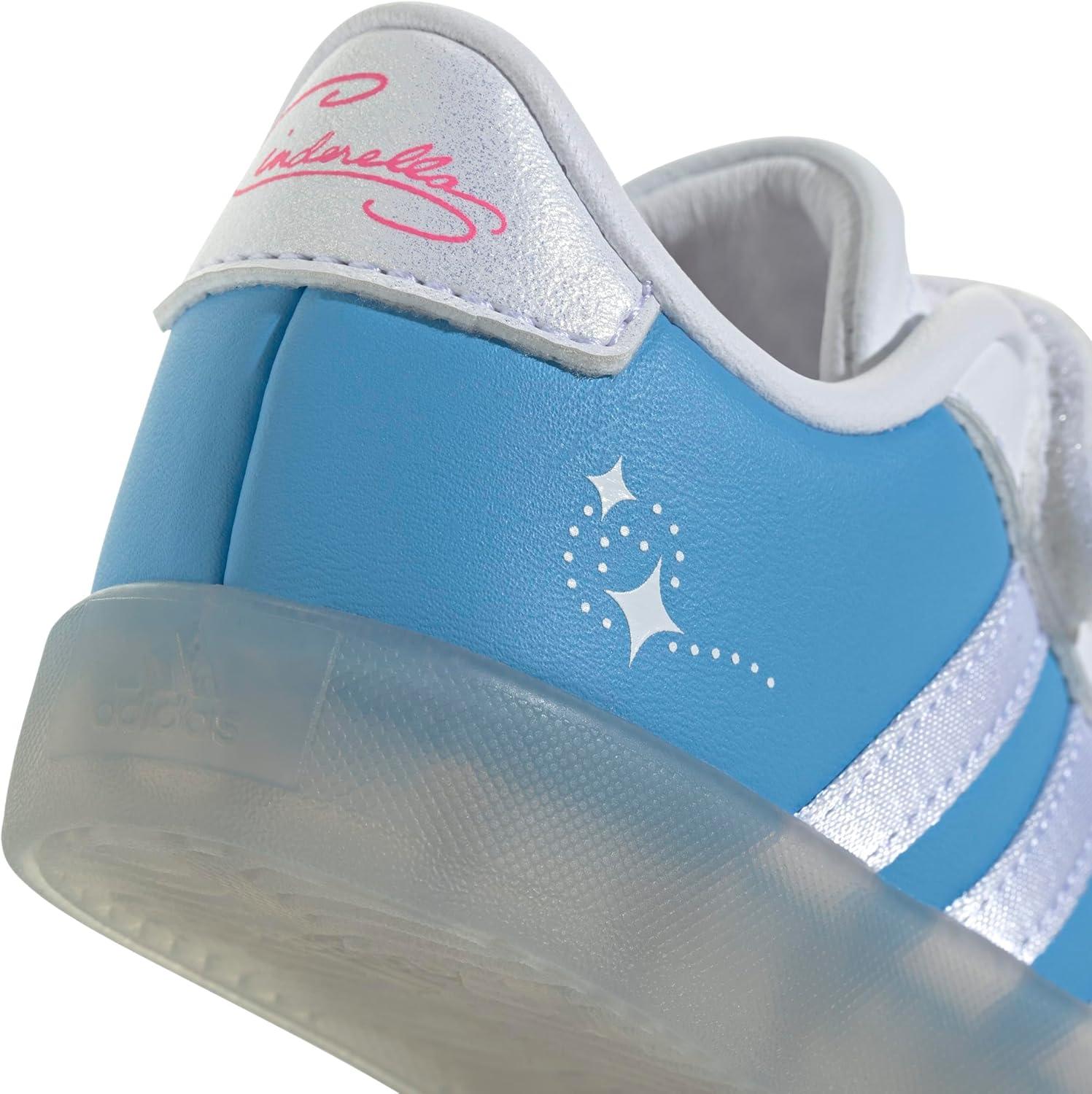 image:imageAdidas BabyBoys Vl Court30CinderellaSemi Blue BurstWhiteLucid Pink