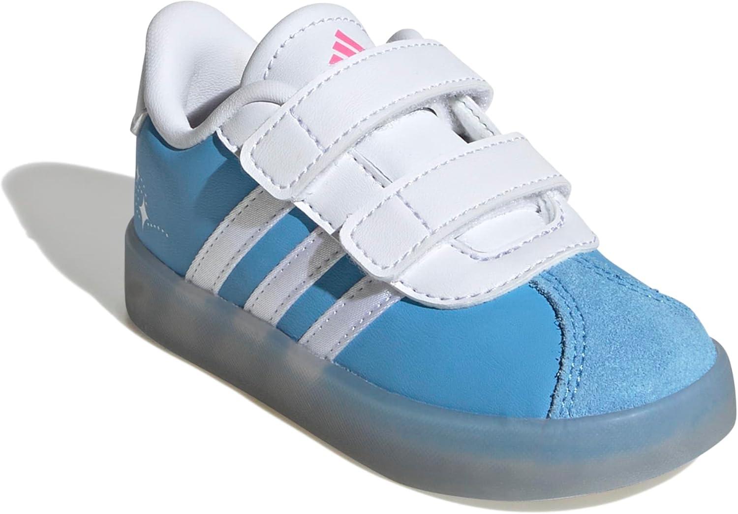 image:imageAdidas BabyBoys Vl Court30CinderellaSemi Blue BurstWhiteLucid Pink