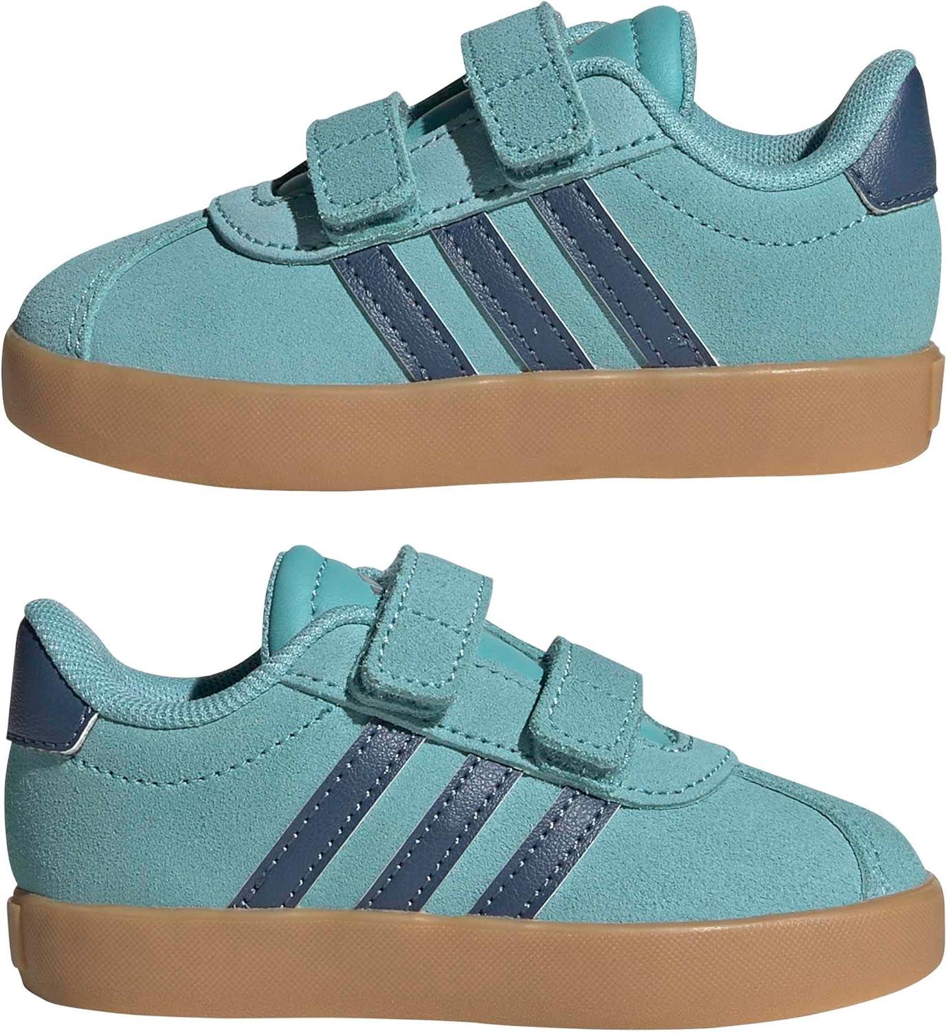 image:imageAdidas BabyBoys Vl Court30Mint TonPreloved InkSilver Metallic