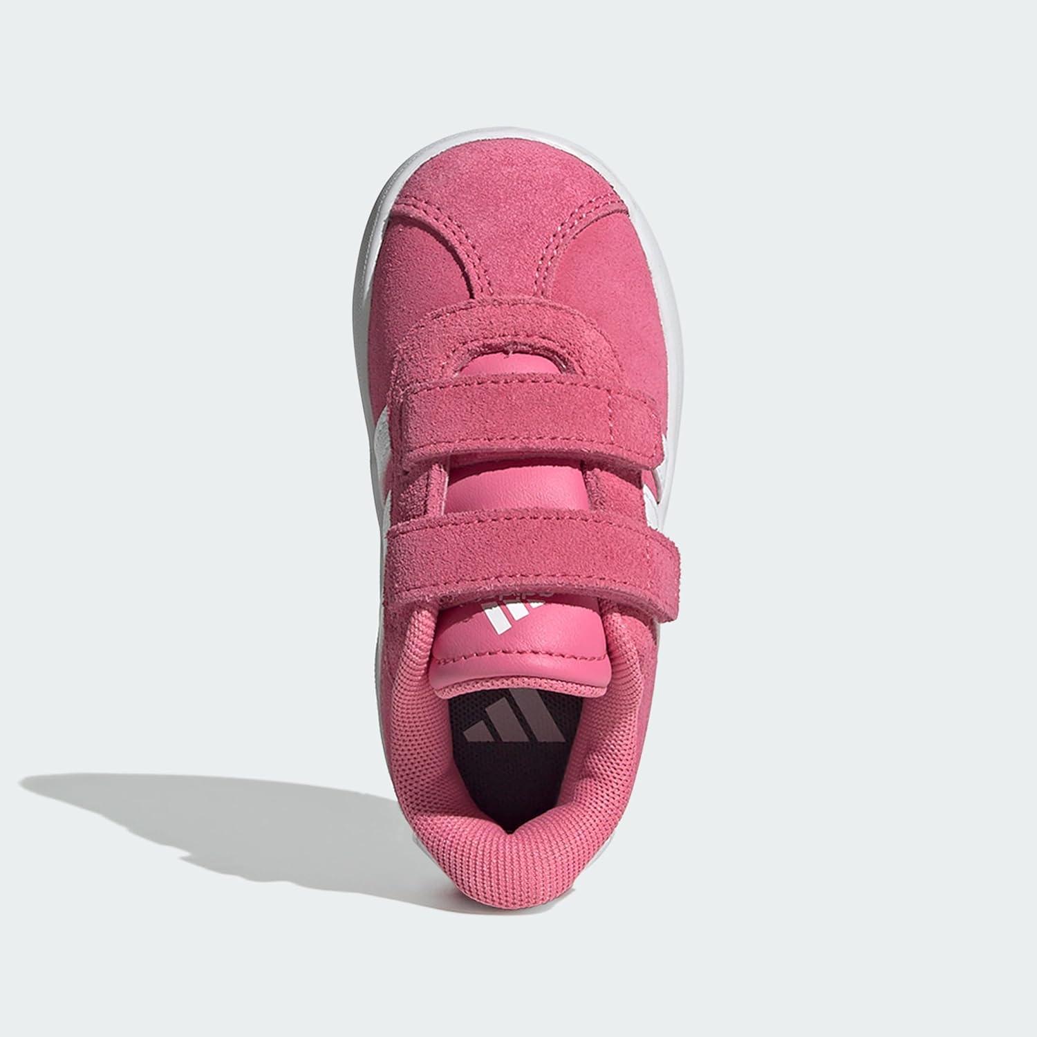 image:imageAdidas BabyBoys Vl Court30Pink FusionWhiteGrey